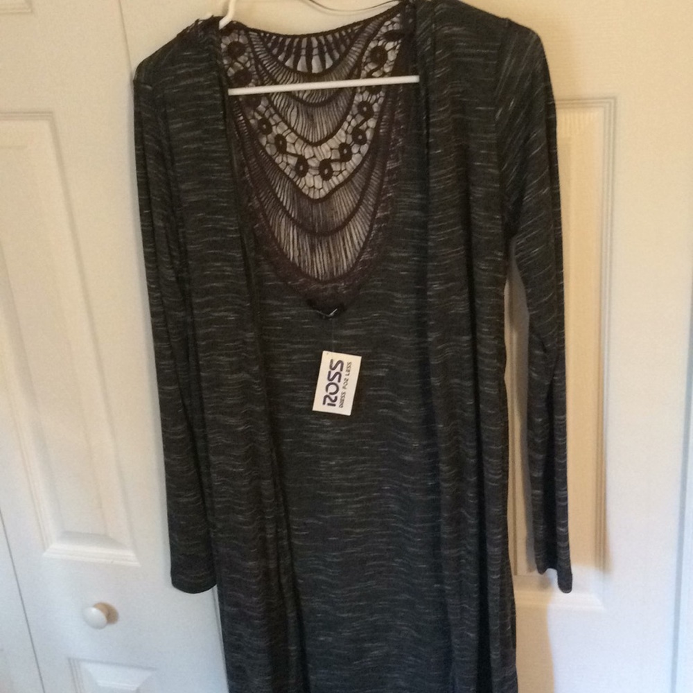 Ladies Smokey Gray Duster